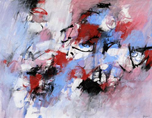 Magenta de Francesco D'Adamo, Pintura a la venta en Singulart