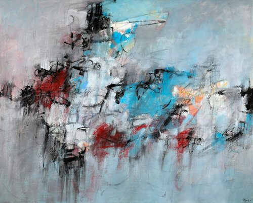 Grande Grigio n° 8 de Francesco D'Adamo, Pintura a la venta en Singulart
