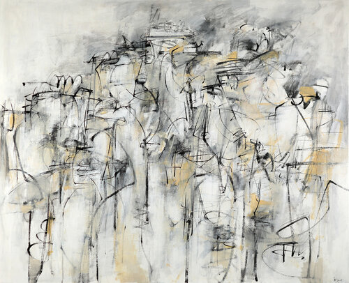 I Passanti van Francesco D'Adamo, Schilderij te koop op Singulart