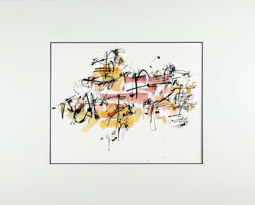 Melodia van Francesco D'Adamo, Werk op papier te koop op Singulart