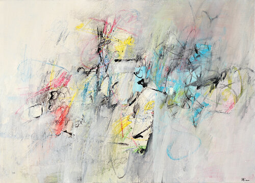 Ricercare n° 3 (dalla Nebbia) van Francesco D'Adamo, Schilderij te koop op Singulart