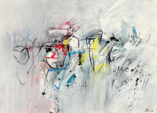Ricercare n° 7 (dalla Nebbia) by Francesco D'Adamo, Painting for Sale on Singulart