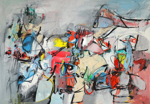 Solo Andata van Francesco D'Adamo, Schilderij te koop op Singulart