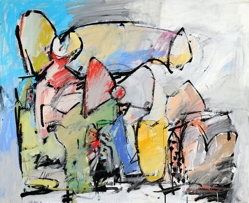 Credevi fosse cambiato de Francesco D'Adamo, Pintura a la venta en Singulart