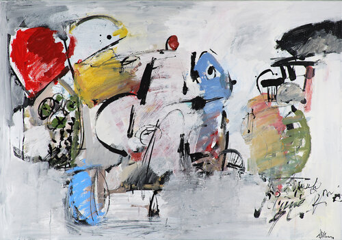 Sorriso van Francesco D'Adamo, Schilderij te koop op Singulart