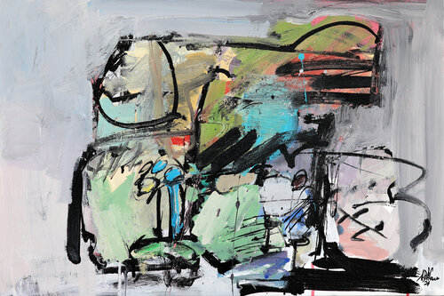 Treno Perso von Francesco D'Adamo, Malerei kaufen auf Singulart