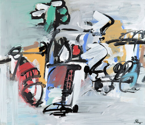 In Orario de Francesco D'Adamo, Pintura a la venta en Singulart