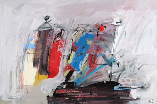 Tre Case de Francesco D'Adamo, Pintura a la venta en Singulart