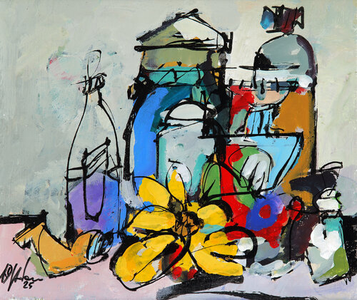 Cose by Francesco D'Adamo, 회화 for Sale on Singulart