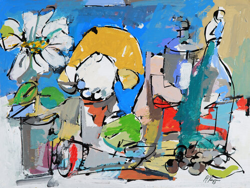 Routine n. 1 di Francesco D'Adamo, Pittura in vendita su Singulart