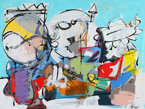 Routine n. 2 by Francesco D'Adamo, 회화 for Sale on Singulart