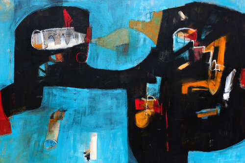 Il Mangiatore di Sogni van Francesco D'Adamo, Schilderij te koop op Singulart