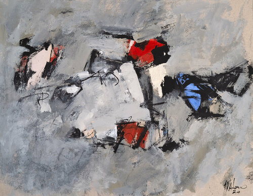 Greys n° 10 van Francesco D'Adamo, Schilderij te koop op Singulart