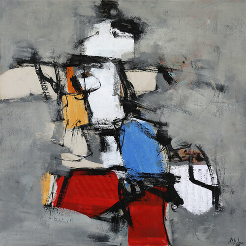 Grande Grigio n° 3 van Francesco D'Adamo, Schilderij te koop op Singulart