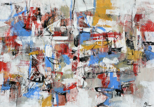 Compass van Francesco D'Adamo, Schilderij te koop op Singulart