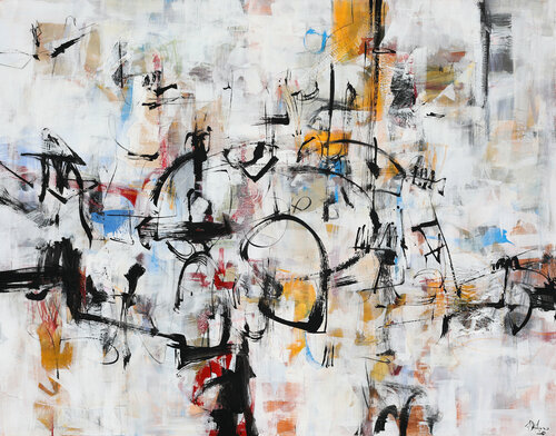 The Protagonist van Francesco D'Adamo, Schilderij te koop op Singulart