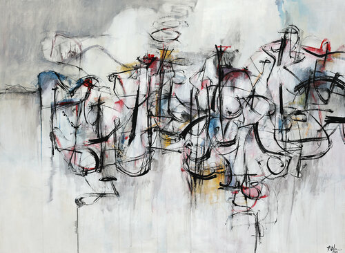 Madame Butterfly van Francesco D'Adamo, Schilderij te koop op Singulart