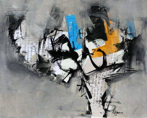 Greys n° 13 van Francesco D'Adamo, Schilderij te koop op Singulart