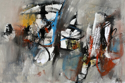 Greys n° 14 di Francesco D'Adamo, Pittura in vendita su Singulart