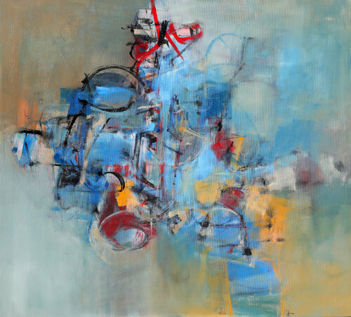 Sorgente di Francesco D'Adamo, Pittura in vendita su Singulart