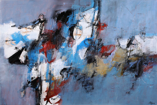 Molo Est di Francesco D'Adamo, Pittura in vendita su Singulart