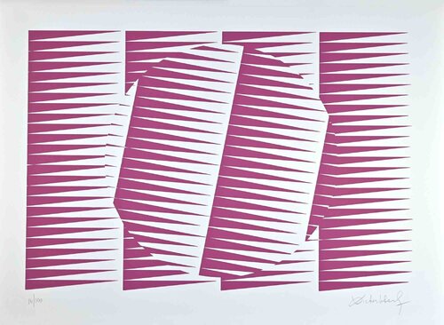  Purple Composition von Victor Debach, Druck kaufen auf Singulart