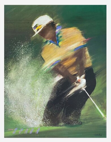 Golfeur de Victor Spahn, Impresión a la venta en Singulart