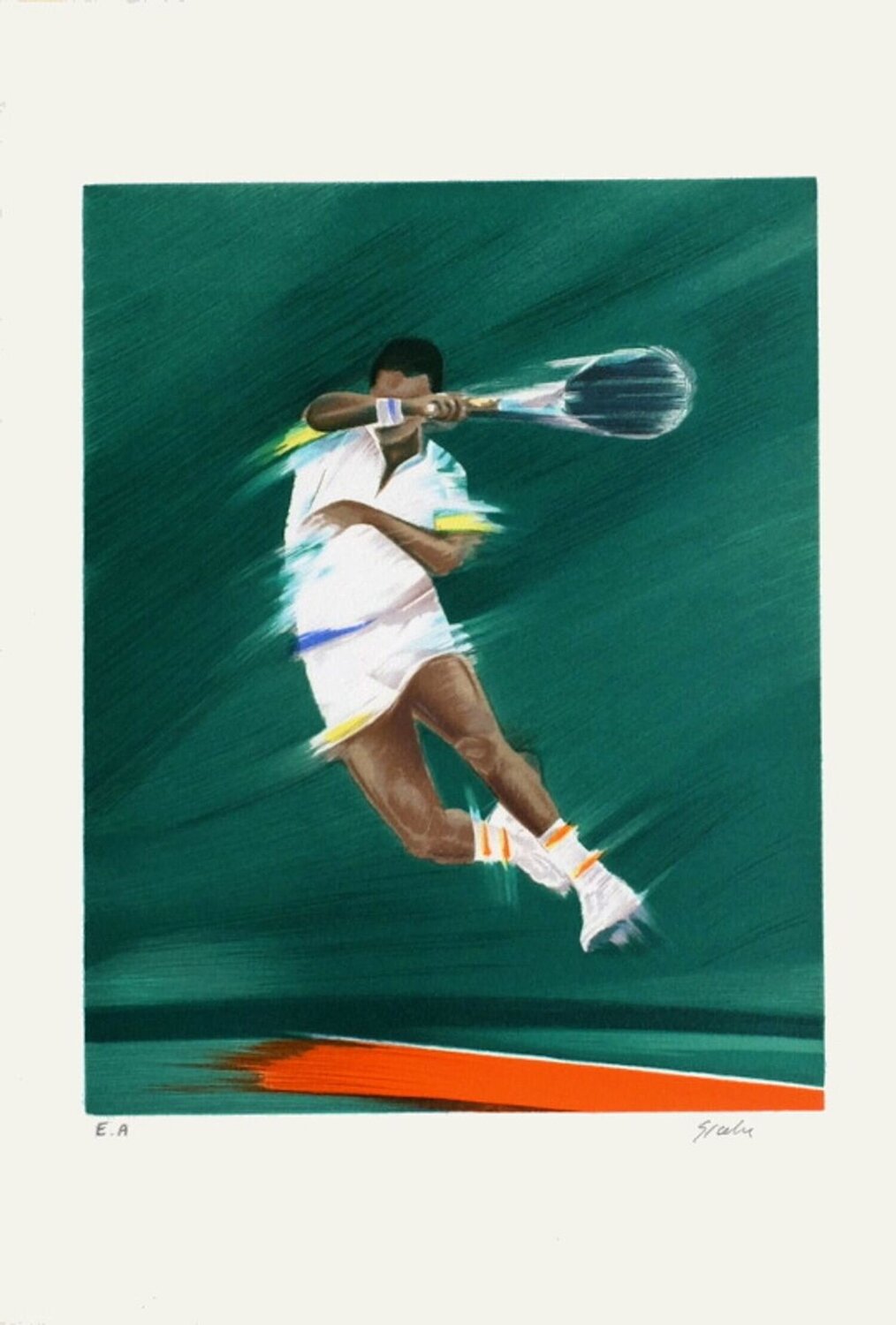Smash final du tennisman Victor Spahn