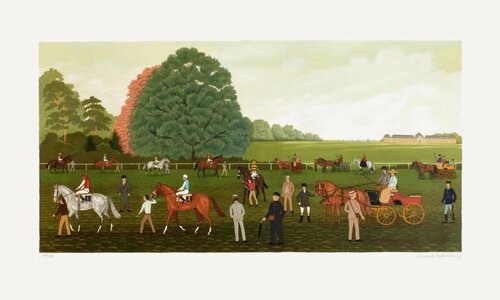 Courses à Chantilly van Vincent Haddelsey, Afdruk te koop op Singulart