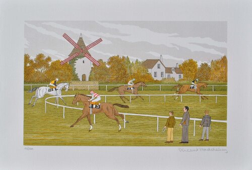 Entraînement au moulin by Vincent Haddelsey, Print for Sale on Singulart