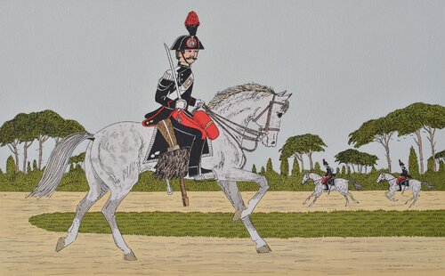 Garde républicain Vincent Haddelsey