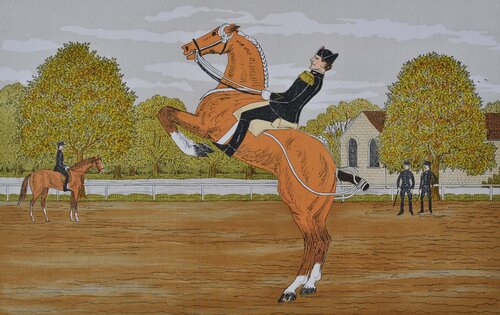 Cavalier à Saumur Vincent Haddelsey