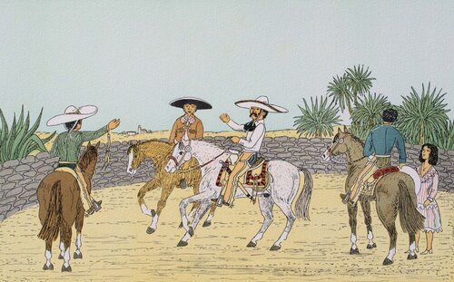 Cavaliers mexicains Vincent Haddelsey