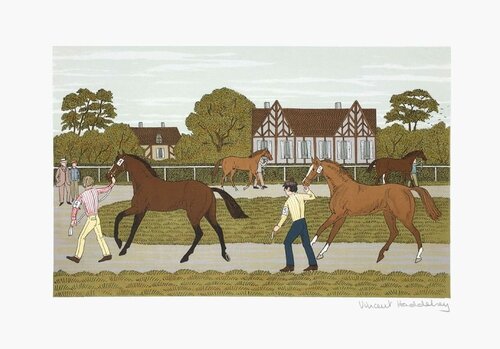 Des chevaux et des hommes : les ventes de yearling Vincent Haddelsey