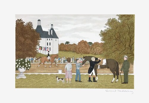 Des chevaux et des hommes : le dressage Vincent Haddelsey