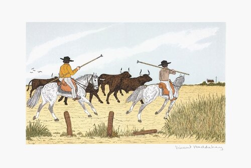 Des chevaux et des hommes : les gardians Camargue Vincent Haddelsey