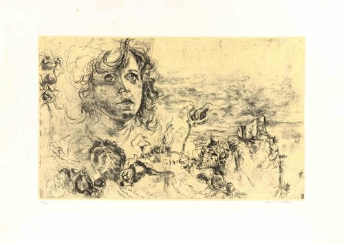 Maiden of Montefeltro by Walter Piacesi, 인쇄 for Sale on Singulart