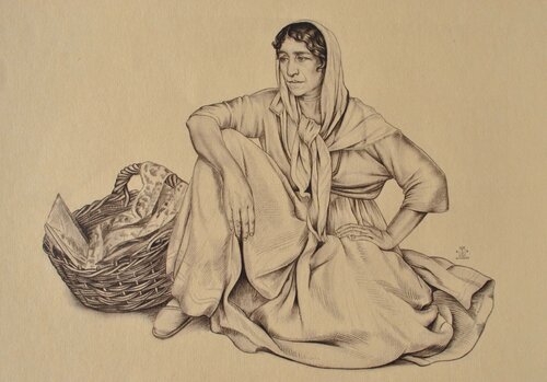 Gitane assise Walter Sauer