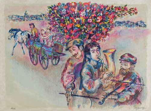 Jour de fête by Walter Spitzer, Print for Sale on Singulart