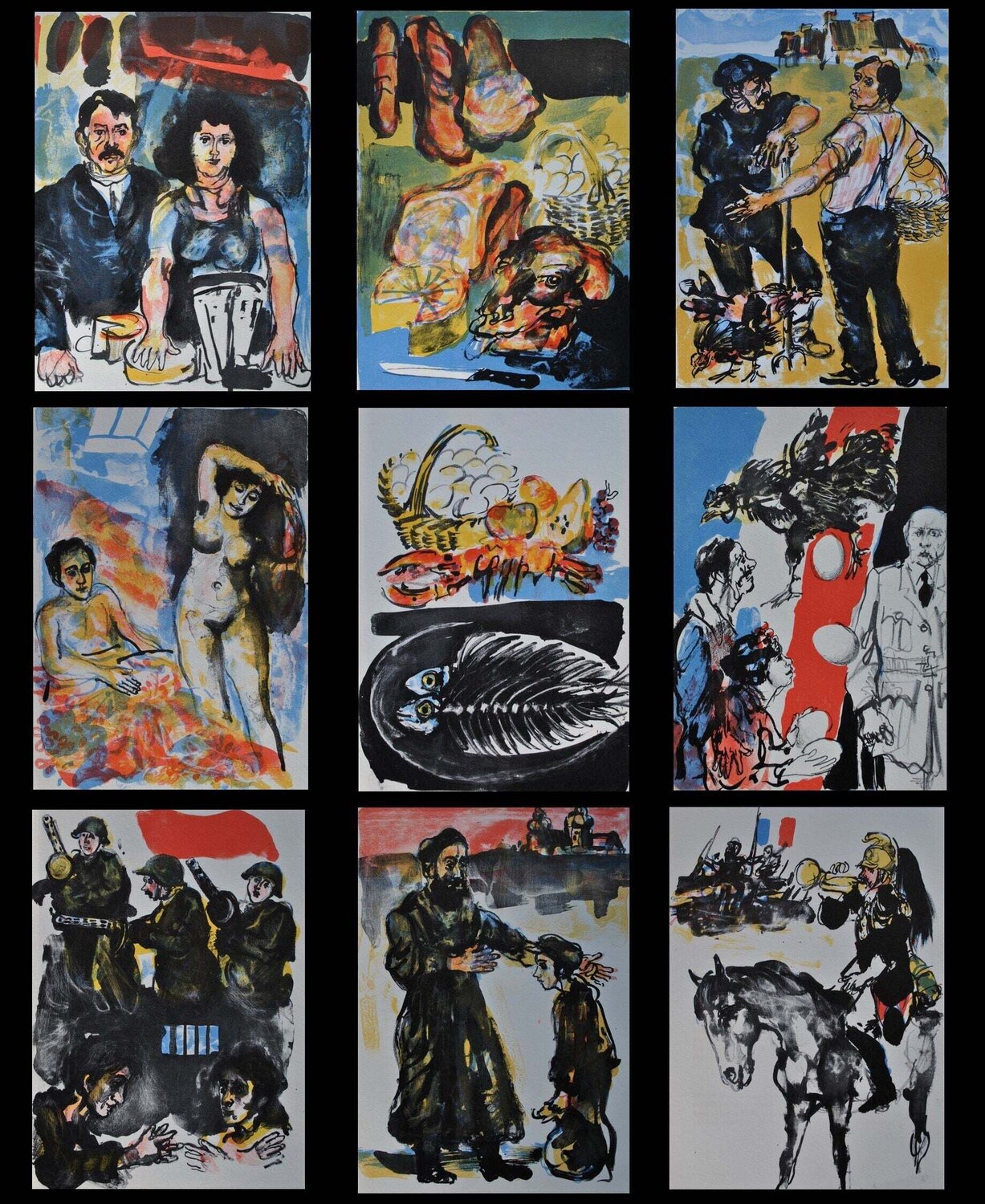 La France profonde Walter Spitzer Print for sale