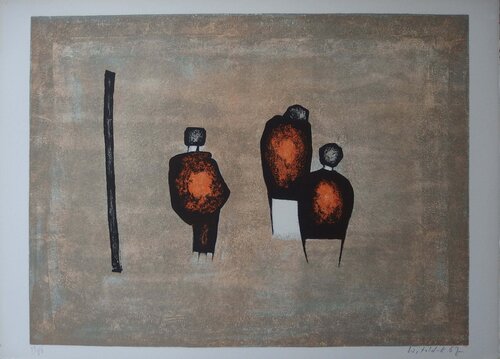 Trois personnages de Witold K, Impresión a la venta en Singulart
