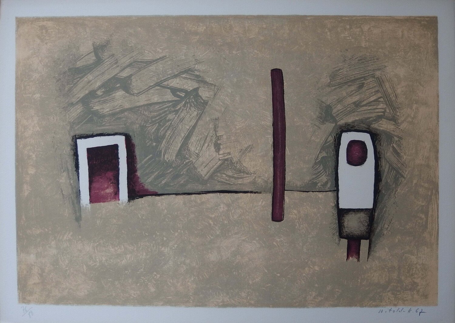 La porte d'entrée Witold K Impresión en venta