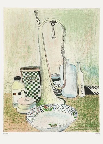 Nature morte au clairon von Ximena Cristi, Druck kaufen auf Singulart