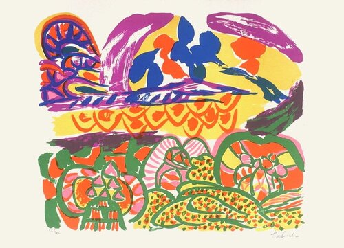Eté hilare by Yasse Tabuchi, 인쇄 for Sale on Singulart