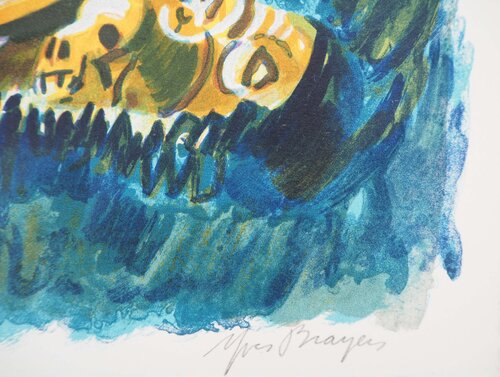 Mystères du Mexique de Yves Brayer, Impresión a la venta en Singulart