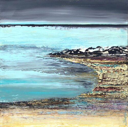 Opalescence par Sonia Di Maccio, Peinture en vente sur Singulart