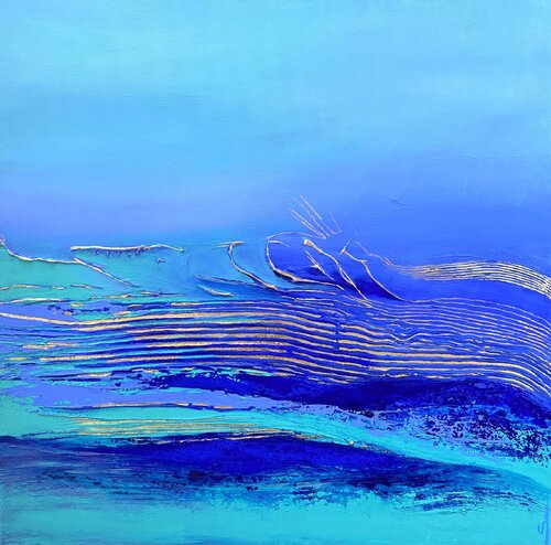 Fréquence von Sonia Di Maccio, Malerei kaufen auf Singulart