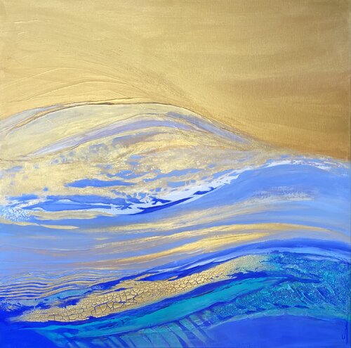 L'or des marées by Sonia Di Maccio, 회화 for Sale on Singulart