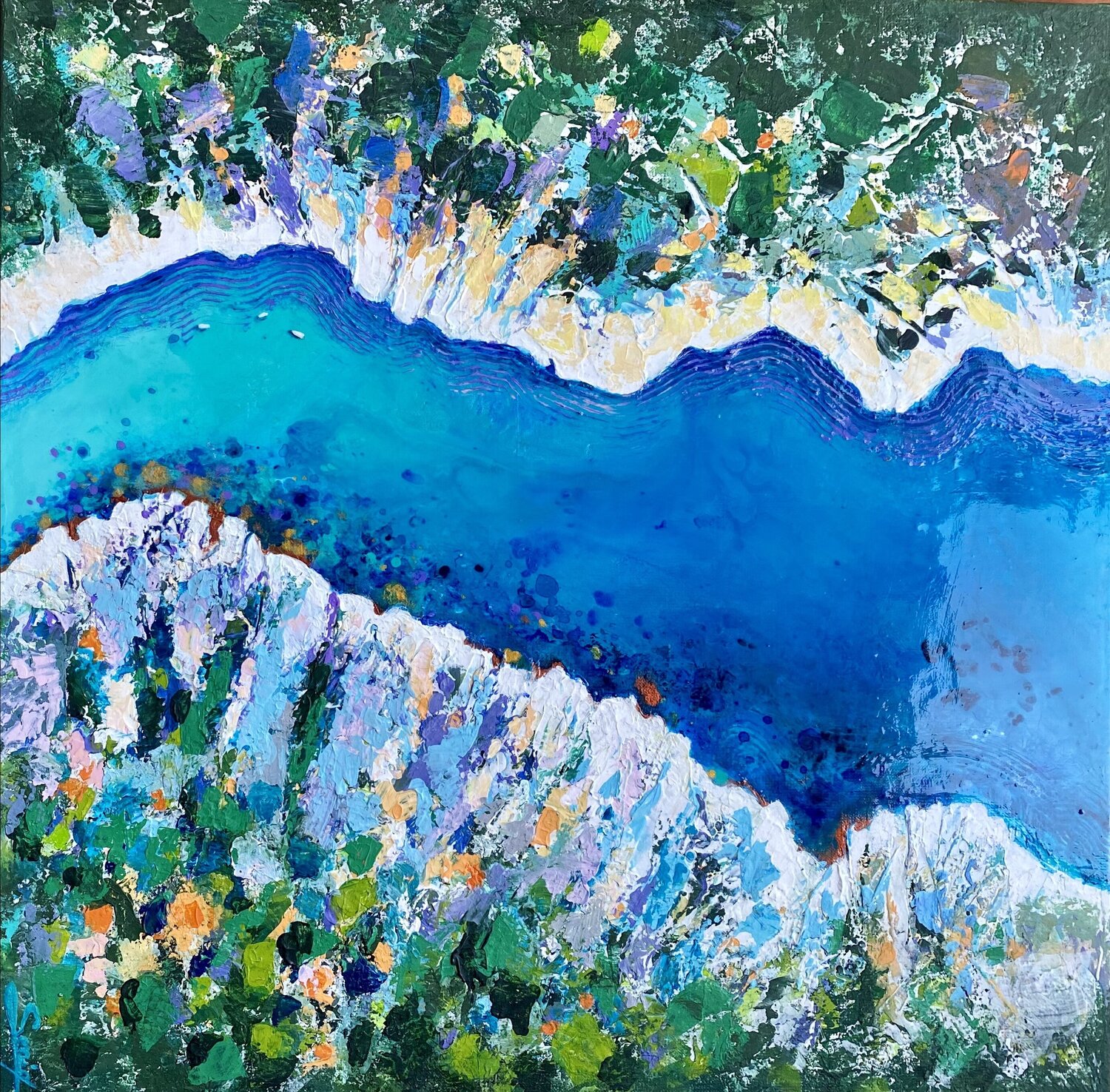 Bleu miroir Sonia Di Maccio