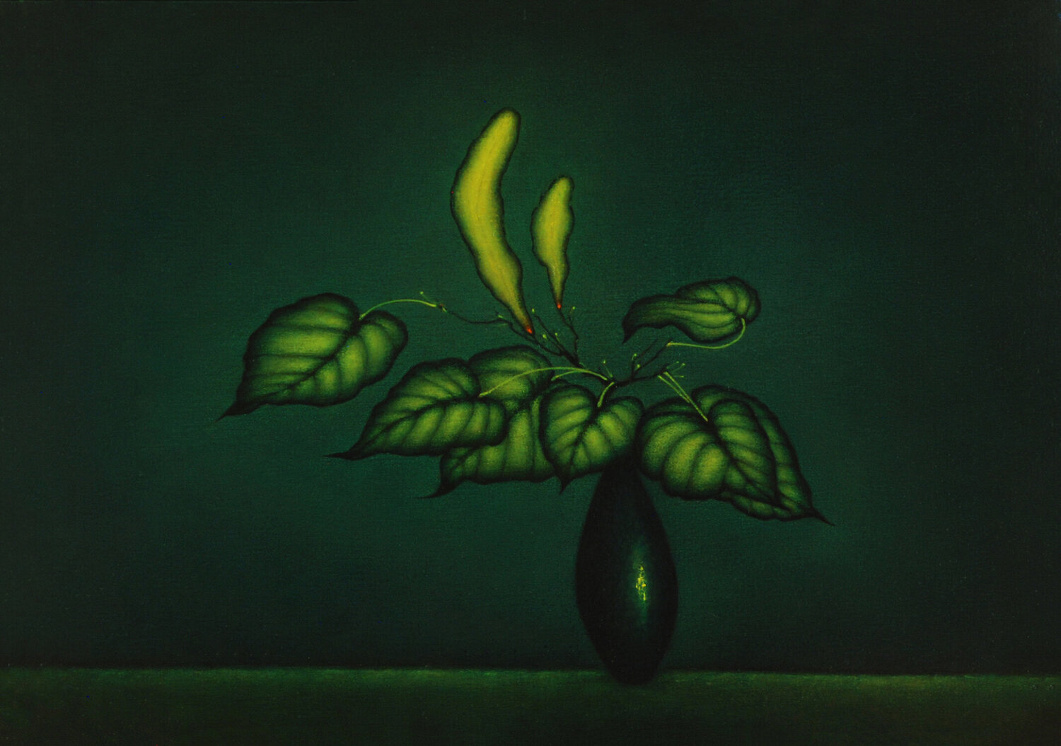 Still Life with Yellow Pods Carolyn Adams